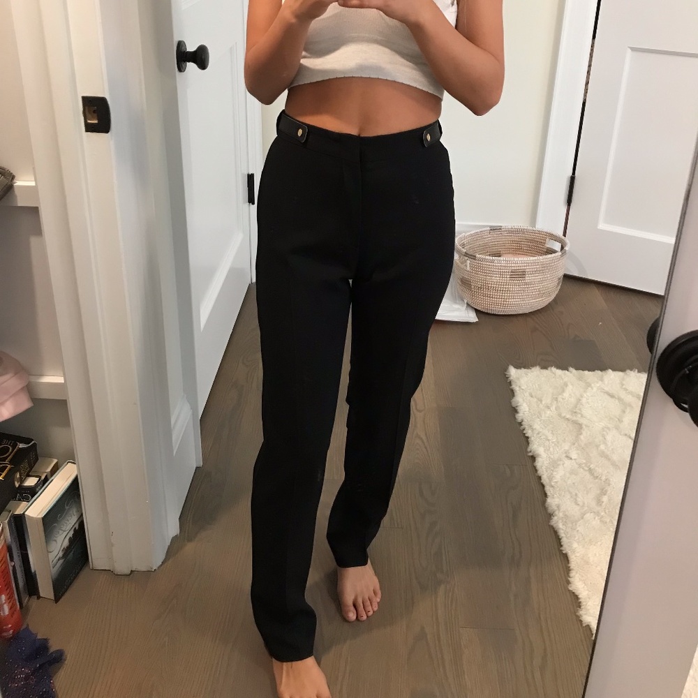 AUTHENTIC VINTAGE GUCCI BLACK WOMENS PANTS